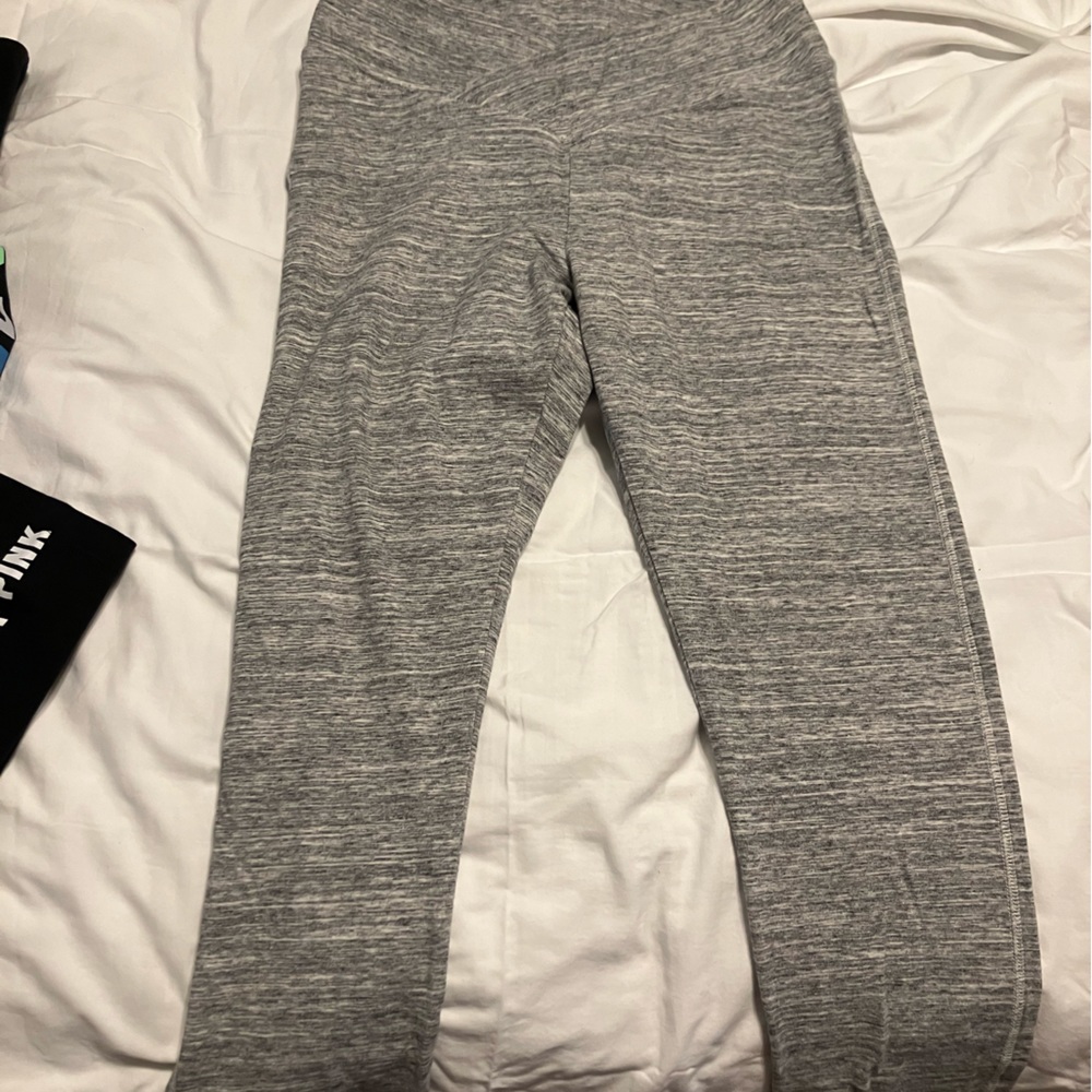 Pink Victoria secret crossover leggings